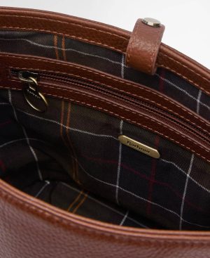 Cedar Leather Bucket Bag