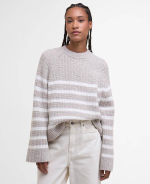 Irene Striped Crew Neck Jumper
