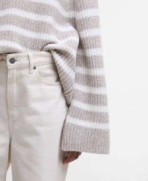 Irene Striped Crew Neck Jumper