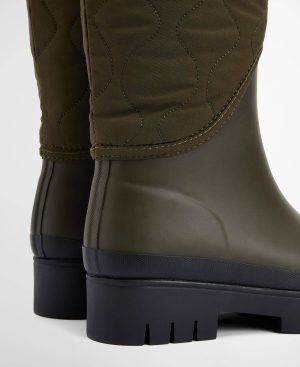 Marnie Quilted Wellington Boots