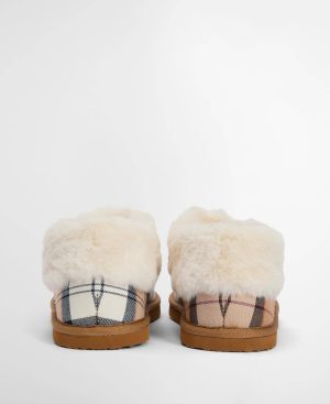 Eloise Tartan Slipper Boots