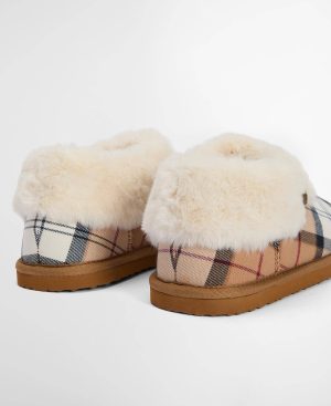 Eloise Tartan Slipper Boots