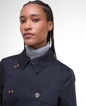 Short Greta Showerproof Trench Coat