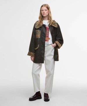 Barbour FARM Rio Maria-Clara Waxed Jacket