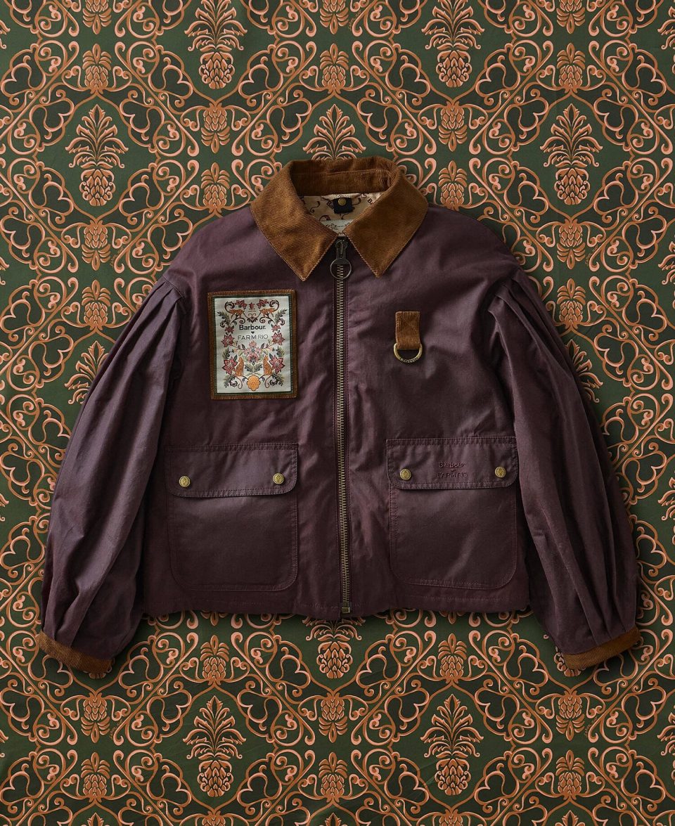 Barbour FARM Rio Thais Waxed Jacket