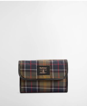 Tartan Hanging Washbag