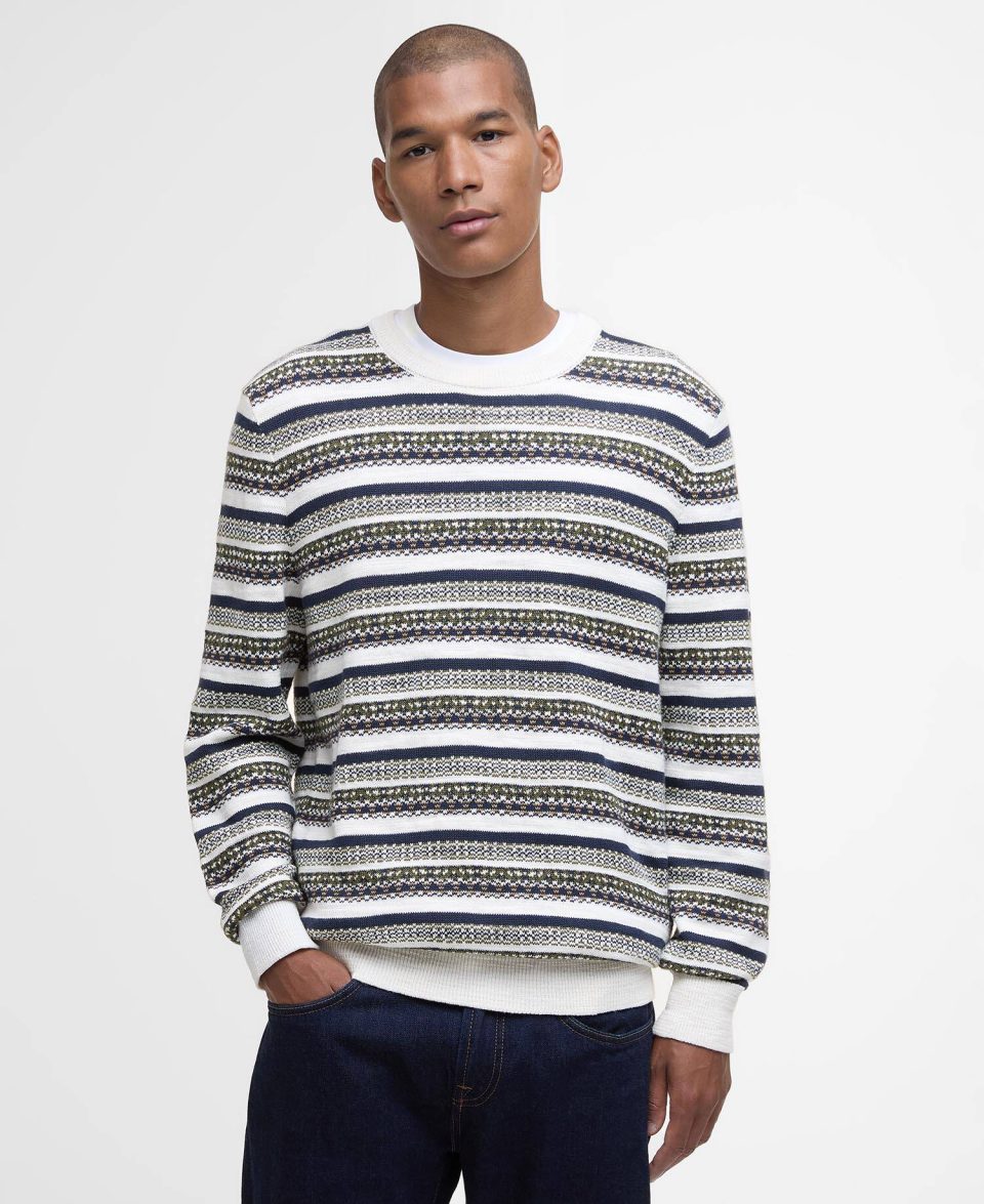 Topcliffe Fairisle Crew Neck Sweater