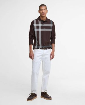 Blaine Tartan Long-Sleeved Polo Shirt