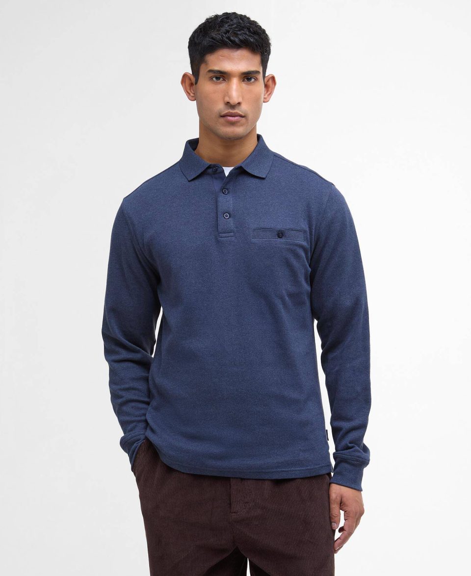 Farmwell Tailored Long-Sleeved Polo Shirt