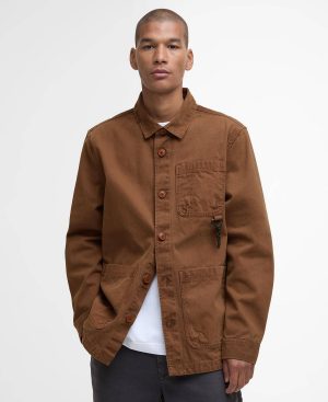 Bowland Garment Dyed Overshirt