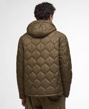 Re-Engineered Hooded Spey Quilted Jacket