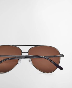 Round Aviator Sunglasses