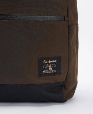 Field Roll-Top Waxed Backpack