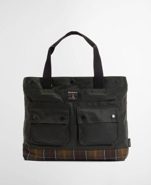 Field Waxed Tote Bag